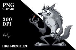 Simple Werewolf PNG Product Image 2