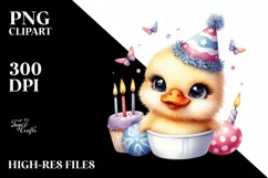 Bird with Sunglasses, Paint-Like PNG Product Image 3