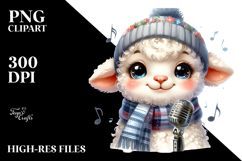 Cute Baby Lamb, High-Res PNG Product Image 2