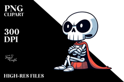 Goofy Skeleton PNG Product Image 2