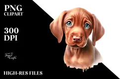 Baby Vizsla, Transparent PNG Product Image 2