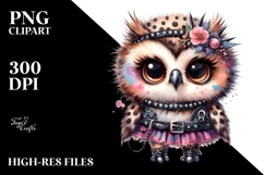 cute Baby Owl PNG Product Image 2