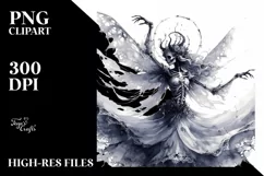 Gothic Fairy Transparent PNG Product Image 1