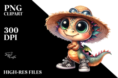 Funny Caricature-Like Sun Hat Clipart Product Image 2