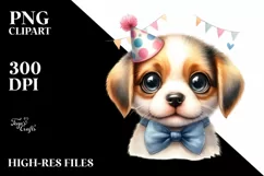 Cute Baby Dog, PNG Product Image 1