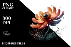 Abstract Shiny Anemone Made of Shiny Material Product Image 3