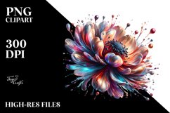 Abstract Shiny Anemone Made of Shiny Material Product Image 3