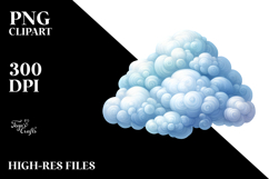 Simple Cloud, Transparent PNG Product Image 2