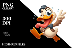 Silly Duck Party Hat, Transparent PNG Product Image 2