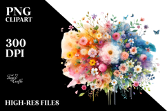 Colorful Flower with Spring Flowers and Cloud of Dust, Product Image 2
