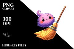Funny Broom Clipart Product Image 3
