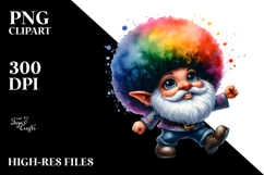 Funny Gnome in Style PNG Product Image 2