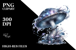 Shiny Celestial Mushroom PNG Product Image 2