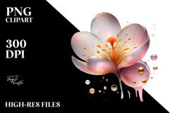 Abstract Crocus PNG Product Image 2
