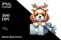 Expressive Baby Cocker Spaniel PNG Product Image 1