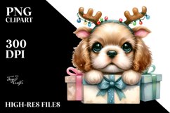 Expressive Baby Cocker Spaniel PNG Product Image 1