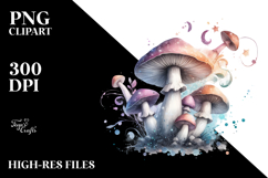 Magical Mushroom Summer PNG Product Image 2