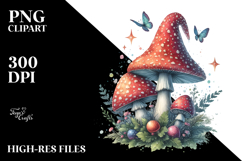 Magical Mushroom Summer PNG Product Image 2