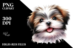 Happy Baby Shih Tzu, PNG Product Image 2