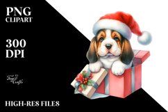 Expressive Baby Basset Hound PNG Product Image 3
