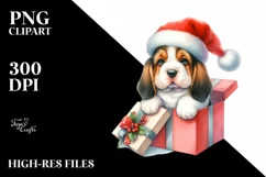 Expressive Baby Basset Hound PNG Product Image 3