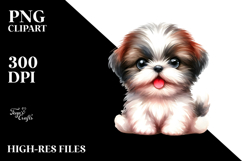 Adorable Shih Tzu PNG Product Image 2