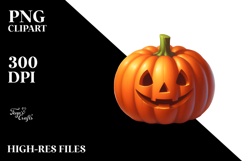 Funny Pumpkin Digital Art PNG Product Image 2