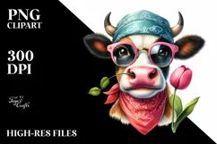 Cow Shy Cow Fancy es | Clipart Product Image 3