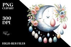 Half Moon with Hanging Eggs PNG Product Image 2