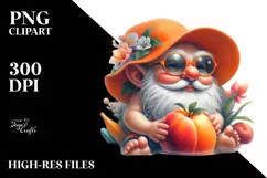 Digital Gnome Beach Wear | Sublimation | Clipart Product Image 3