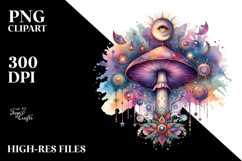 Celestial Mushroom Tarot, High-Res PNG Product Image 2