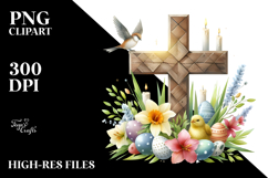 Easter Cross, Spiritual PNG Product Image 2