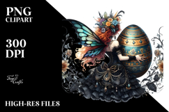 Gothic Fairy with Easter Egg View JPEG Product Image 2