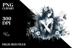 Gothic Fairy Watercolor Product Image 3