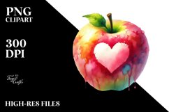 Apple Heart PNG Product Image 2