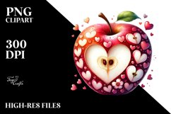 Apple Heart PNG Product Image 2