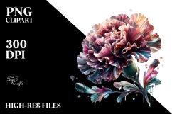 Abstract Shiny Carnation Material Clipart Product Image 1