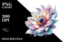 Detailed Shiny Anemone Transparent PNG Product Image 3