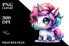 Vibrant Unicorn PNG Product Image 2