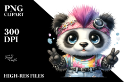 Cute Baby Panda in Summer Clothes Product Image 2