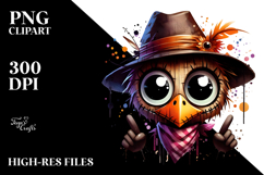 Goofy Tiny Scare Crow, Vibrant PNG Product Image 2