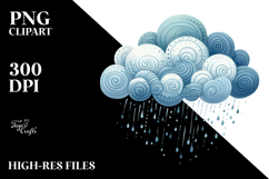 Simple Whimsical Cloud, Transparent PNG Product Image 2