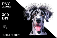 Happy Cute Great Dane Baby, Transparent PNG Product Image 2