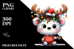 Extremely Expressive Baby Polar Bear PNG Product Image 3