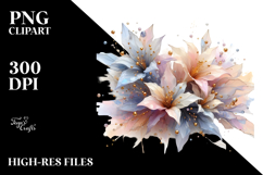 Pastel Lobelia PNG Product Image 2