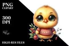 Funny Baby Chicken, High-Res PNG Product Image 3