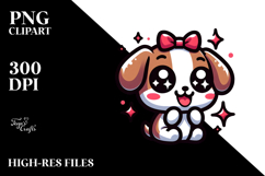 Silly Dog with Sunglasses, High-Quality PNG Product Image 2