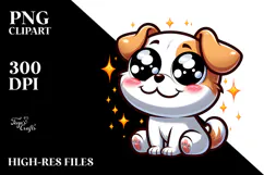 Silly Cartoon Dog PNG Product Image 2