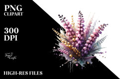 Abstract Heather PNG Product Image 2