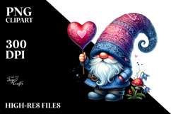 Detailed Valentines Gnome Design Product Image 2
